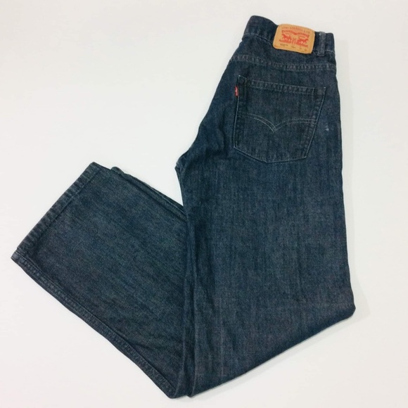 Levi's Other - Levis Mens Boys Jeans 550 Relaxed Fit Blue
